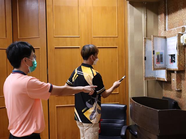 ซ้อมแผนดับเพลิงและอพยพหนีไฟ