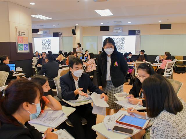 วิทยาลัยการศึกษา ดำเนินโครงการบริการวิชาการด้านการศึกษา และการเรียนรู้แบบผสมผสานแก่สถานศึกษาและชุมชน 