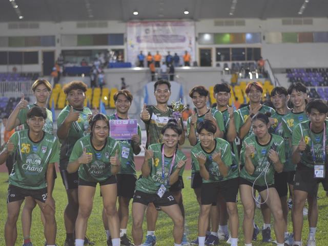 Volleyball, University of Phayao Has Won the Bronze Medal in the Sat VC Open Competition 2023 