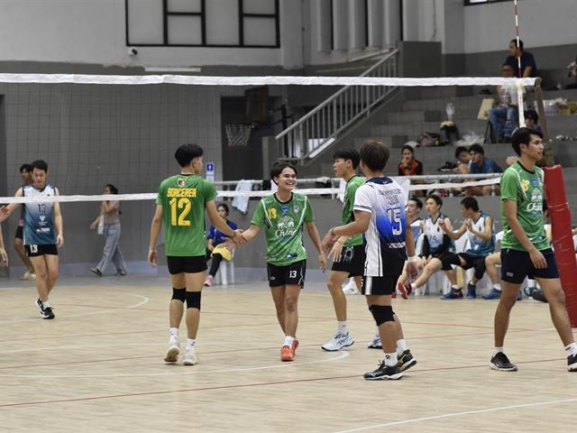 Volleyball, University of Phayao Has Won the Bronze Medal in the Sat VC Open Competition 2023 
