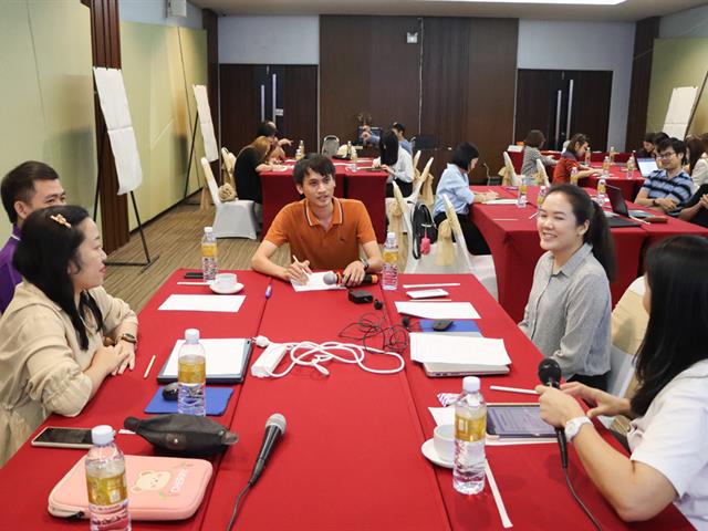 กองแผนงานจัดโครงการอบรมเชิงปฏิบัติการ การพัฒนาแผนกลยุทธ์เพื่อความเป็นเลิศ (กระบวนการทำงานที่เป็นเลิศ)