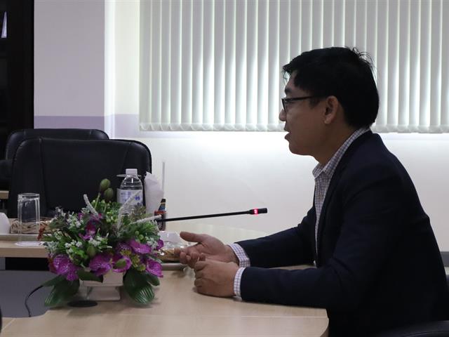 นักวิจัยคณะวิศวกรรมศาสตร์ ร่วมแลกเปลี่ยนความรู้ด้านงานวิจัย กับ Professor Dr. MD Hamidur Rahman จากประเทศบังกลาเทศ