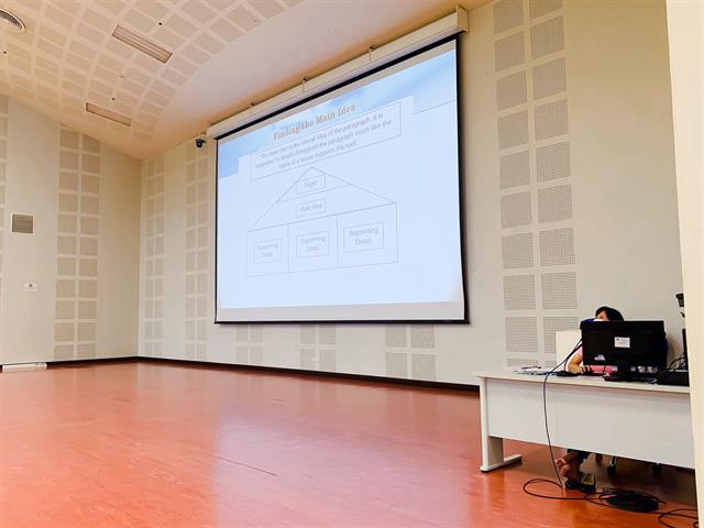 ศูนย์ภาษา คณะศิลปศาสตร์ จัดทดสอบวัดความรู้ภาษาอังกฤษ โดยใช้ข้อสอบศูนย์ภาษา (UP-STEP)