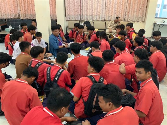 กองบริการการศึกษา งานรับเข้าศึกษา แนะแนวสัญจร