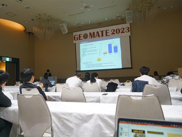 นิสิตปริญญาโท สาขาวิศวกรรมโยธา นำเสนอผลงานใน The 13th International Conference on Geotechique, Construction Materials & Environment ประเทศญี่ปุ่น