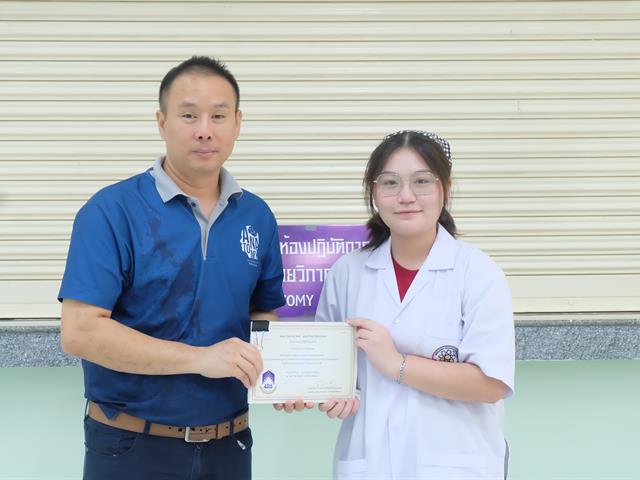 สาขากายวิภาคศาสตร์ คณะวิทยาศาสตร์การแพทย์ ต้อนรับนักเรียนและคณะครูจากโรงเรียนเบ็ญจะมะมหาราช จังหวัดอุบลราชธานี เพื่อให้นักเรียนได้ศึกษาร่างอาจารย์ใหญ่ 