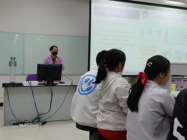 สาขากายวิภาคศาสตร์และสาขาสรีรวิทยา คณะวิทยาศาสตร์การแพทย์ ให้การต้อนรับคณะศึกษาดูงานจากโรงเรียนเชียงรายวิทยาคม