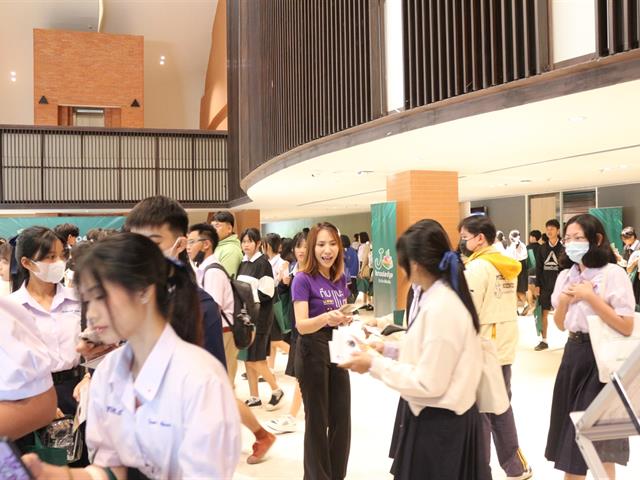 คณะวิทยาศาสตร์การแพทย์ร่วมออกบูธในมหกรรม Thailand Multiverse TCAS EXPO 2023 ณ จังหวัดขอนแก่น จัดโดยสถาบันกวดวิชา J knowledge 