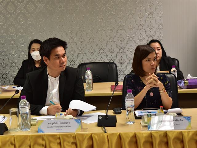 กองแผนงาน จัดประชุมคณะกรรมการบริหารความเสี่ยง การควบคุมภายใน และความโปร่งใสฯ ครั้งที่ 9 (2/2566) เพื่อพิจารณาการดำเนินงานด้านการบริหารความเสี่ยงและการควบคุมภายใน รอบ 12 เดือน ประจำปีงบประมาณ พ.ศ. 2566 และแผนฯ ประจำปีงบประมาณ พ.ศ. 2567
