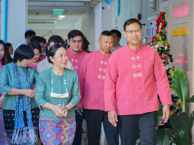 วิทยาลัยการศึกษา ต้อนรับคณะผู้บริหารมหาวิทยาลัยพะเยา เนื่องในกิจกรรม “สภากาแฟสัญจร มหาวิทยาลัยพะเยา ประจำปีงบประมาณ 2567”