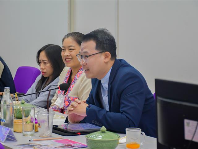 วิทยาลัยการศึกษา ต้อนรับคณะผู้บริหารมหาวิทยาลัยพะเยา เนื่องในกิจกรรม “สภากาแฟสัญจร มหาวิทยาลัยพะเยา ประจำปีงบประมาณ 2567”
