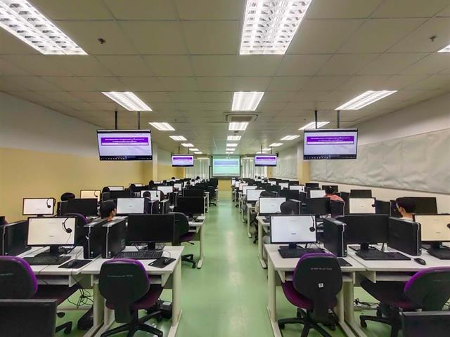 Language Center, School of Liberal Arts conducted an English Proficiency Examination for undergraduate students.