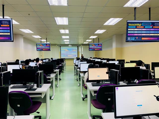 Language Center, School of Liberal Arts conducted an English Proficiency Examination for undergraduate students.