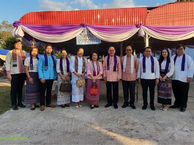 School of Pharmaceutical sciences, University of Phayao participated in participated in the traditional event of cloth wrapping and pouring water for 