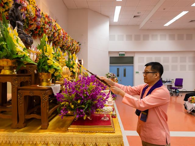 คณะศิลปศาสตร์จัดโครงการทำบุญคณะศิลปศาสตร์ ประจำปี ๒๕๖๗
