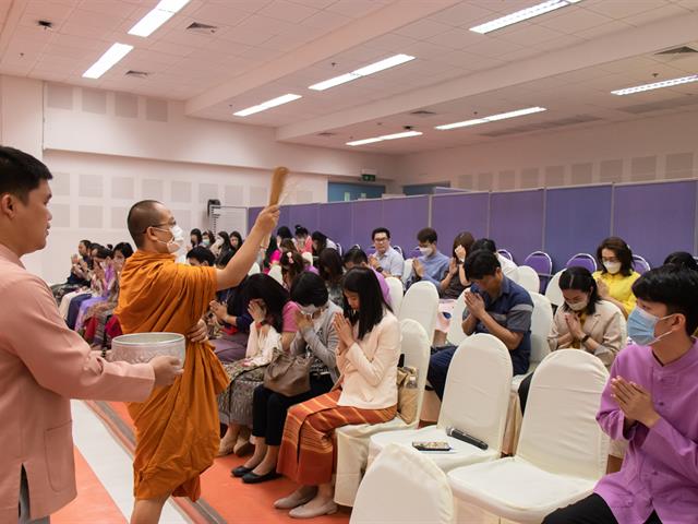 คณะศิลปศาสตร์จัดโครงการทำบุญคณะศิลปศาสตร์ ประจำปี ๒๕๖๗