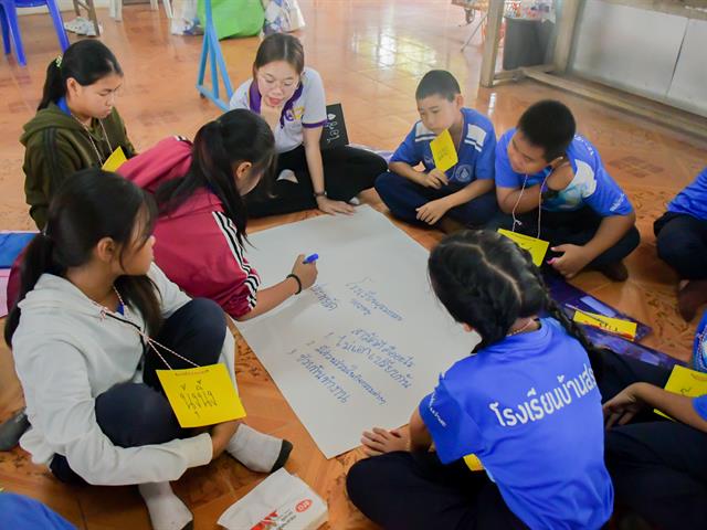 วิทยาลัยการศึกษา เข้าร่วม “UP CSV” สร้างคุณค่าร่วมกับชุมชน โรงเรียนบ้านสระ จังหวัดพะเยา