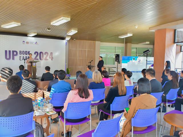 วิทยาลัยการศึกษา เข้าร่วม “UP BOOK FAIR 2024” มหกรรมหนังสือเพื่อการเรียนรู้ ครั้งที่ 11