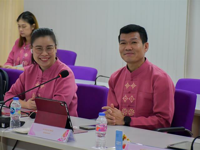 วิทยาลัยการศึกษา ต้อนรับคณะศึกษาดูงานการจัดการศึกษาหลักสูตรควบระดับปริญญาตรี 2 ปริญญา คณะศิลปศาสตร์ มหาวิทยาลัยอุบลราชธานี