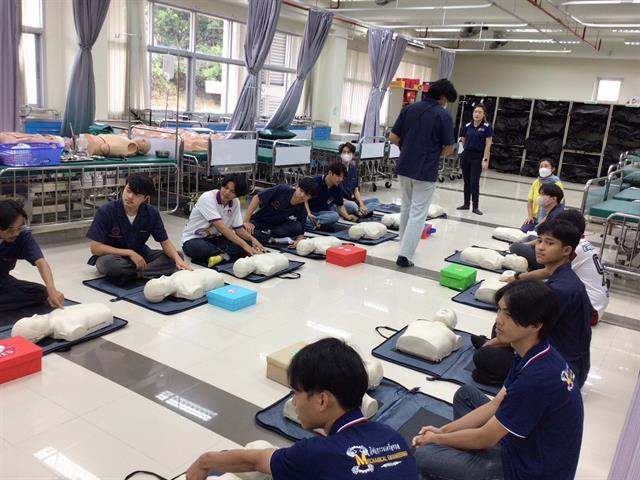 วิศวกรรมเครื่องกล จัดอบรมการปฐมพยาบาลเบื้องต้นและการช่วยชีวิตขั้นพื้นฐาน เสริมองค์ความรู้และทักษะการปฐมพยาบาลเบื้องต้น