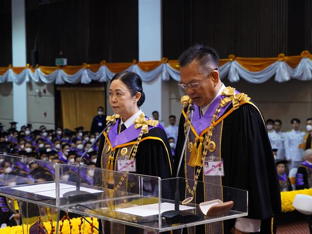 พิธีพระราชทานปรัญญาบัตร แก่ผู้สำเร็จการศึกษาจากมหาวิทยาลัยพะเยา ประจำปีการศึกษา  2565
