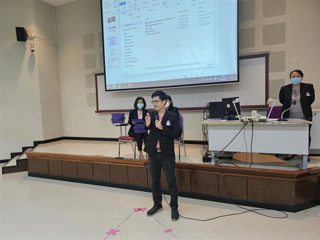 คณะสหเวชศาสตร์ ทำการฝึกซ้อมบัณฑิต เพื่อเตรียมความพร้อมการเข้ารับพระราชทานปริญญาบัตร ประจำปีการศึกษา 2565