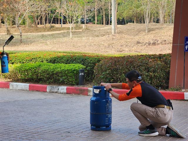 การซักซ้อมแผนป้องกันและอพยพหนีไฟ