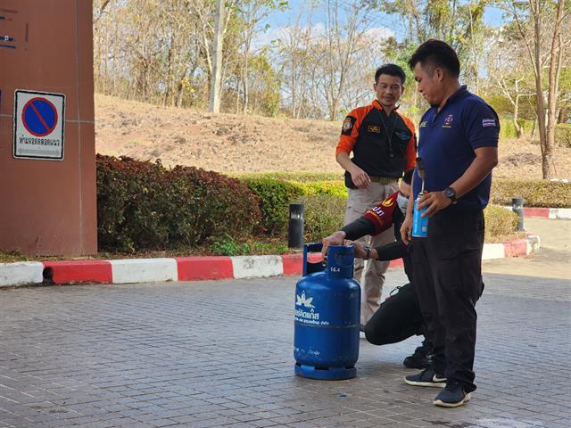 การซักซ้อมแผนป้องกันและอพยพหนีไฟ