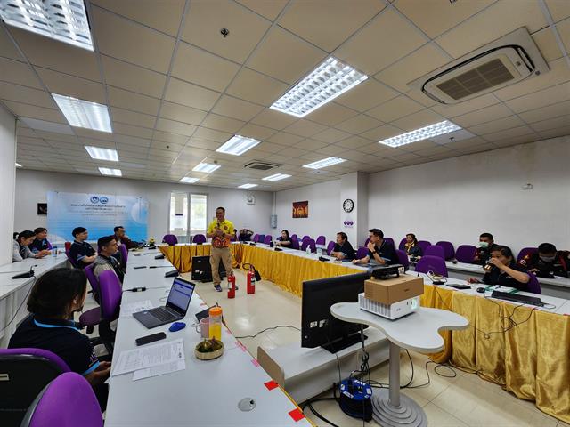 การซักซ้อมแผนป้องกันและอพยพหนีไฟ