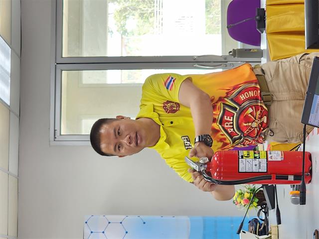 การซักซ้อมแผนป้องกันและอพยพหนีไฟ