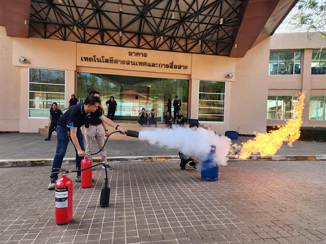 การซักซ้อมแผนป้องกันและอพยพหนีไฟ