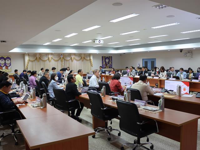 มหาวิทยาลัยพะเยา จัดประชุมคณะกรรมการดำเนินงานฯ ครั้งที่ 11 (1/2567) เพื่อร่วมกันแสดงเจตนารมณ์ตามนโยบาย No Gift Policy จากการปฏิบัติหน้าที่ และพิจารณาข้อมูล ITA ระดับมหาวิทยาลัยพะเยา ประจำปีงบประมาณ พ.ศ. 2567 ตัวชี้วัดด้านการป้องกันการทุจริต