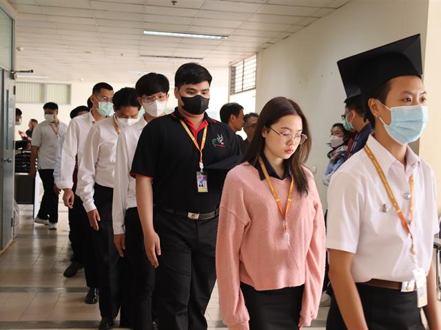 คณะวิศวกรรมศาสตร์ ขอแสดงความยินดีกับบัณฑิตและมหาบัณฑิต ในพิธีพระราชทานปริญญาบัตร ประจำปีการศึกษา 2565