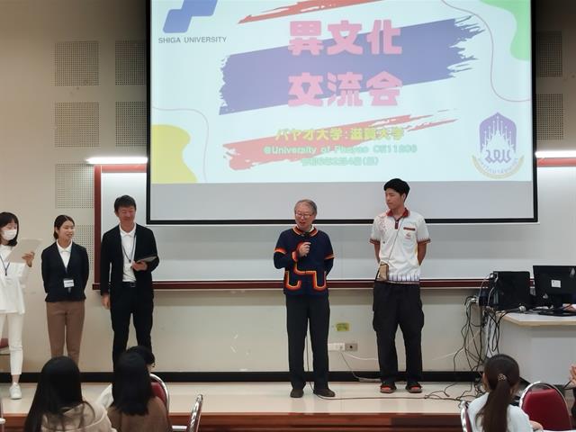 คณะศิลปศาสตร์ให้การต้อนรับบัณฑิตวิทยาลัย มหาวิทยาลัยชิกะ ประเทศญี่ปุ่น