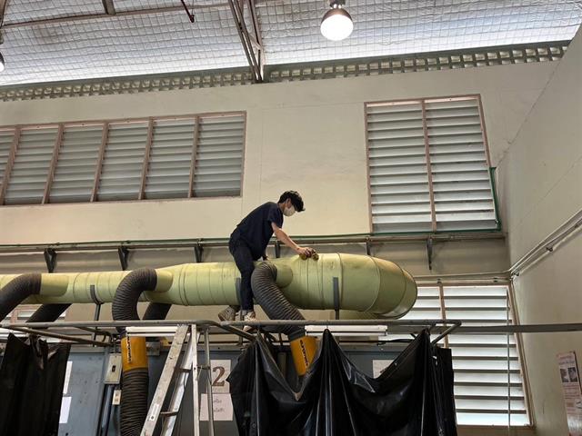 วิศวกรรมอุตสาหการ จัดกิจกรรม Big Cleaning Day ส่งเสริมการพัฒนากายภาพและสิ่งแวดล้อมตามเกณฑ์ UI Green