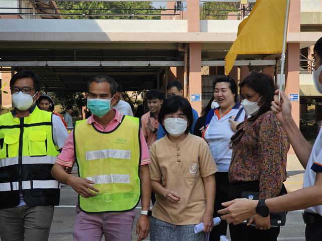 โครงการเตรียมความพร้อมด้านความปลอดภัยและภาวะฉุกเฉิน และโครงการอบรมความปลอดภัยในห้องปฏิบัติการ