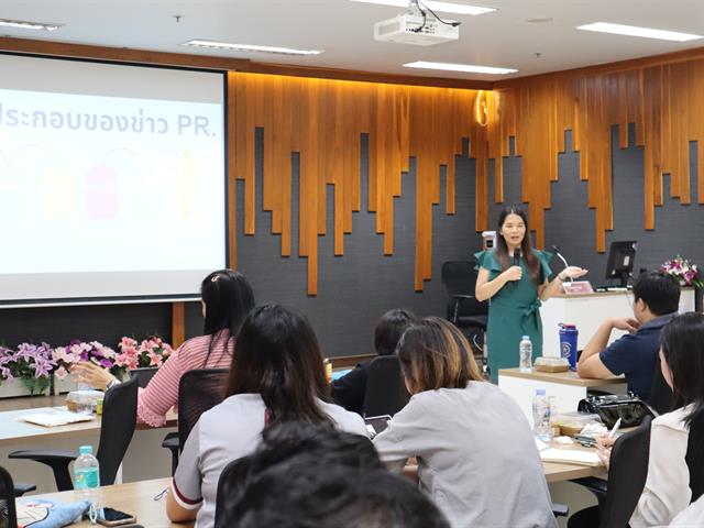 วิศวะฯ มพ. จัดเต็มอบรมเขียนข่าว PR เชิงรุก เสริมสร้างความเป็นอัตลักษณ์ของคณะ