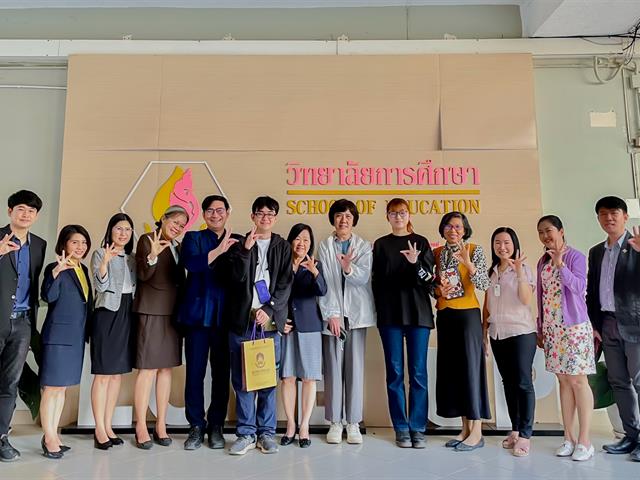 School of Education conducted a “Learning Style between Japanese and Thai Students” activity and welcomed the persons from Yokkaichi University, Japan