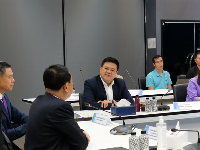 มหาวิทยาลัยพะเยาเข้าร่วมการประชุมหารือร่วมกับประธานคณะกรรมการ ส่งเสริมวิทยาศาสตร์ วิจัยและนวัตกรรม (กสว.) ณ มหาวิทยาลัยเชียงใหม่ 