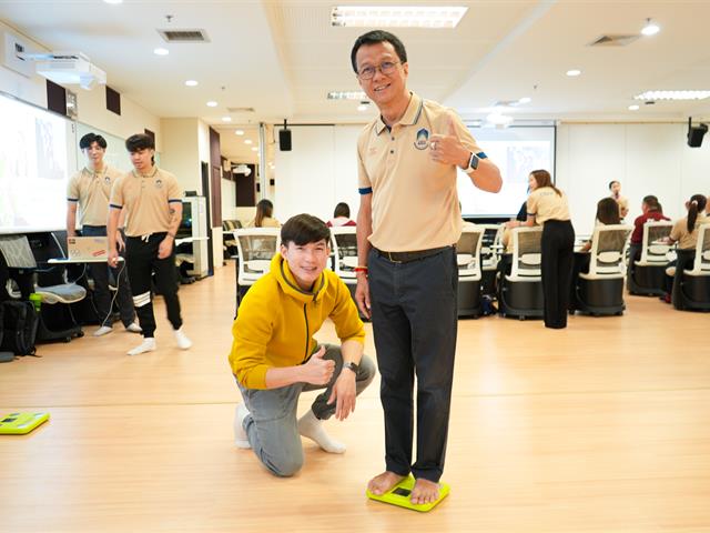 โครงการเสริมสร้างสุขภาวะที่ดีในองค์กร BMI Challenge กองกลาง มหาวิทยาลัยพะเยา
