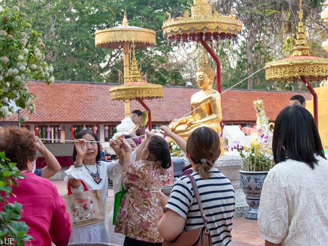 ประเพณีแห่ผ้าห่มพระธาตจอมทอง มหาวิทยาลัยพะเยา ครั้งที่ ๙ ประจำปี ๒๕๖๗