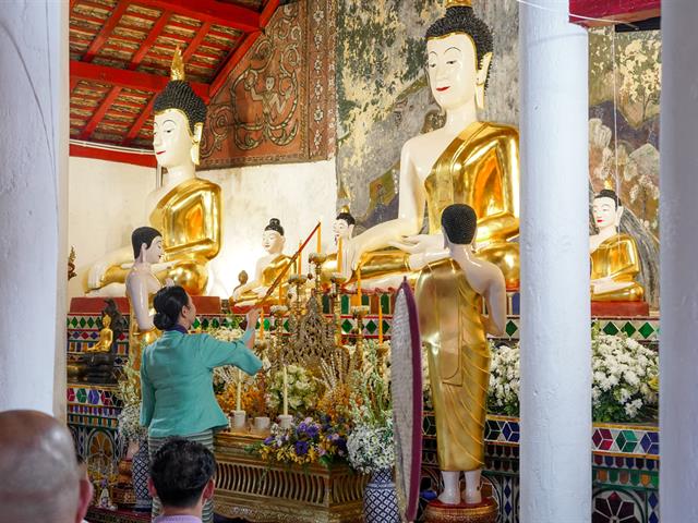 The University of Phayao inherits the Tradition of the Phra That Chom Thong Blanket Parade for the Year 2024