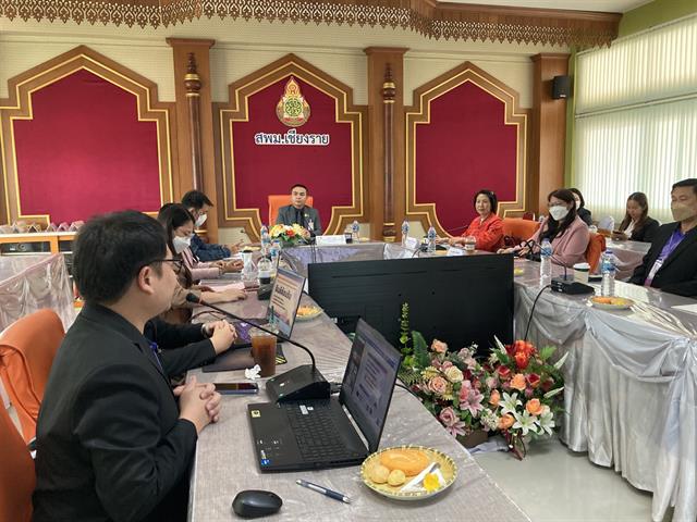 วิทยาลัยการศึกษา ดำเนินกิจกรรมติดตามการปฏิบัติการวิชาชีพบริหารการศึกษาในหน่วยงานทางการศึกษา ณ สพม.เชียงราย สพป.เชียงราย เขต 1 และสพป.เชียงราย เขต 3