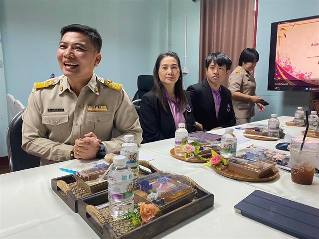 วิทยาลัยการศึกษา ดำเนินกิจกรรมติดตามการปฏิบัติการวิชาชีพบริหารการศึกษาในหน่วยงานทางการศึกษา ณ สพม.น่าน และสพป.น่าน เขต1