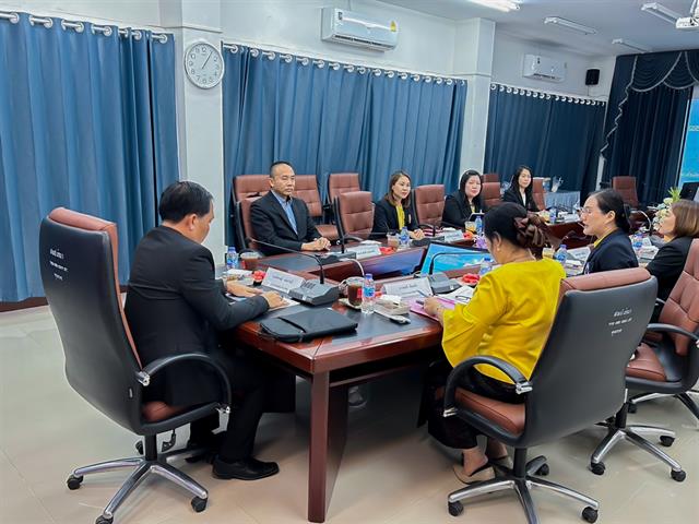 วิทยาลัยการศึกษา ดำเนินกิจกรรมติดตามการปฏิบัติการวิชาชีพบริหารการศึกษาในหน่วยงานทางการศึกษา ณ สพม.น่าน และสพป.น่าน เขต1
