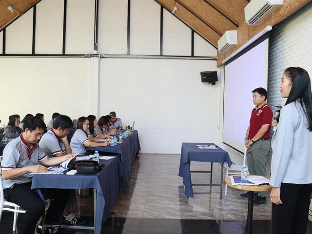 คณะวิศวกรรมศาสตร์ จัดโครงการอบรมและแลกเปลี่ยนเรียนรู้การจัดทำคู่มือปฏิบัติงานสำหรับบุคลากรสายสนับสนุน