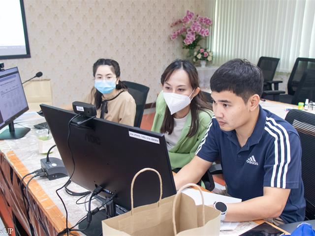 ศูนย์ภาษา คณะศิลปศาสตร์ จัดโครงการพัฒนาเครื่องมือในการวัดและประเมินผลการเรียนรู้ รายวิชาภาษาอังกฤษ หมวดรายวิชาศึกษาทั่วไป 3 รายวิชา