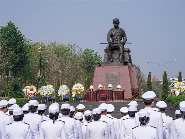25 เมษายน วันคล้ายวันสวรรคตสมเด็จพระนเรศวรมหาราช  มหาวิทยาลัยพะเยาร่วมรำลึกถึงพระมหากรุณาธิคุณ