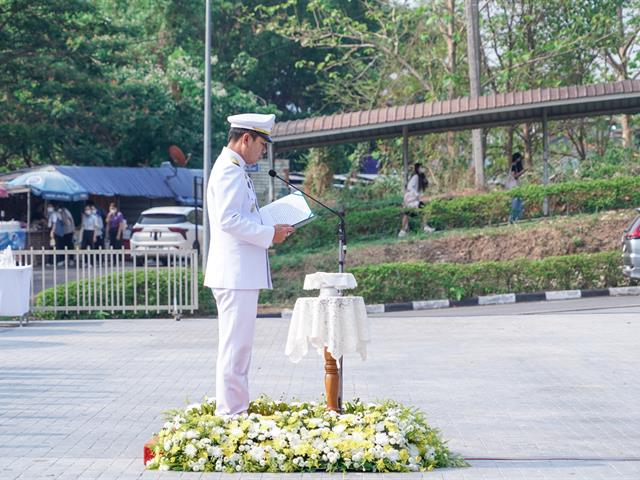 25 เมษายน วันคล้ายวันสวรรคตสมเด็จพระนเรศวรมหาราช  มหาวิทยาลัยพะเยาร่วมรำลึกถึงพระมหากรุณาธิคุณ