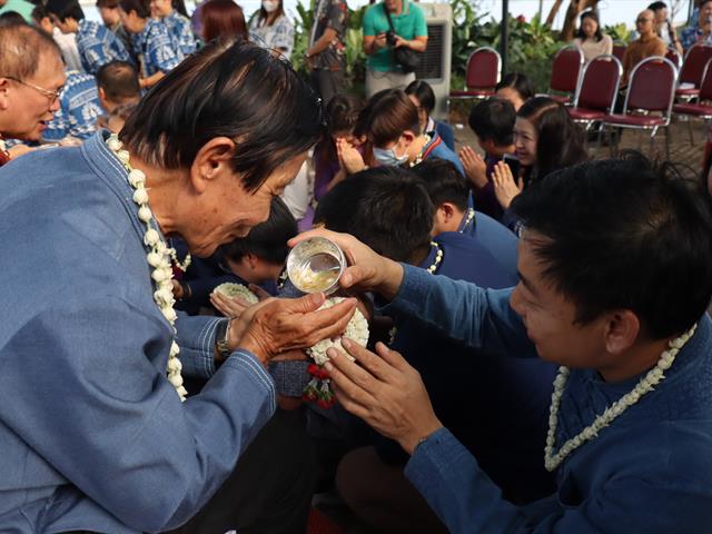 คณะวิศวกรรมศาสตร์ ร่วมกันสืบสานป๋าเวณีปี๋ใหม่เมือง พร้อมเข้าร่วมสระเกล้าดำหัวอธิการบดีและผู้อาวุโส มหาวิทยาลัยพะเยา ประจำปี 2567